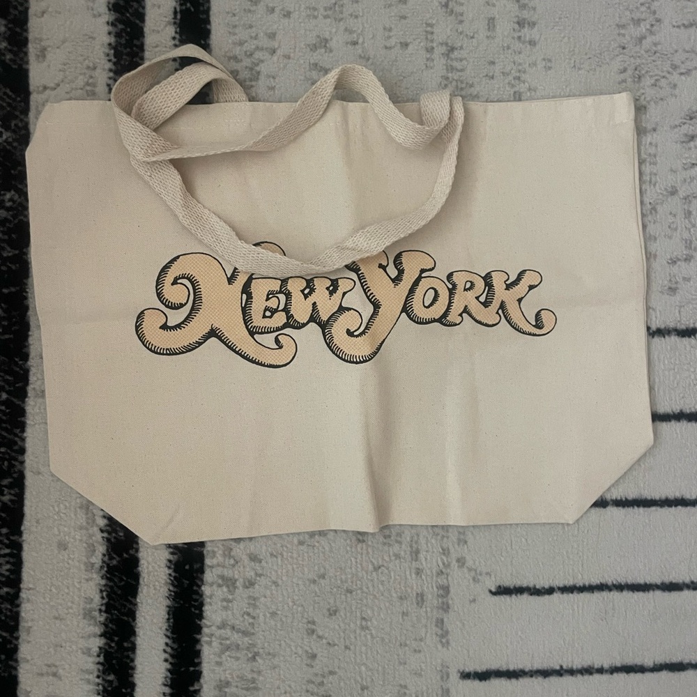 New York Magazine Canvas Tote Bag - Cream - Picture 2 of 4